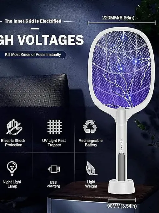 Smart 2-in-1 Mosquito Killer Racket