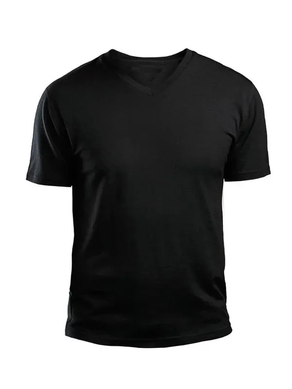 Black Unisex Printed T-Shirt - Customized