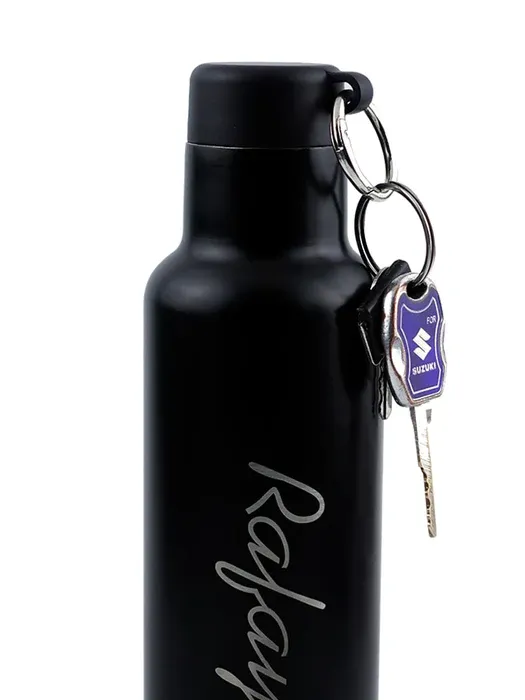 Key Ring Flask Bottle Name Engraved